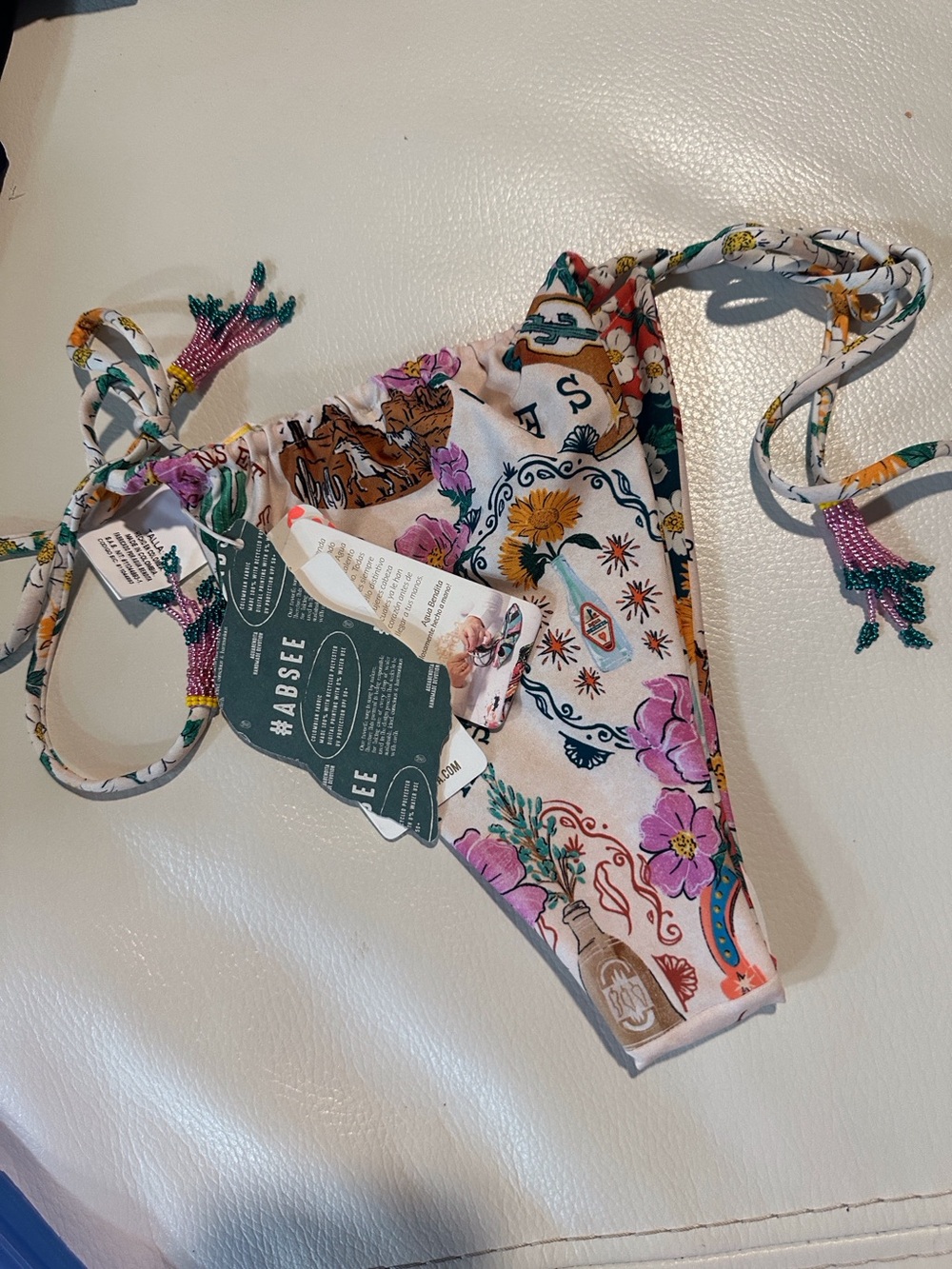 NWT Agua Bendita Alexis Bikini Bottoms - Picture 7 of 7